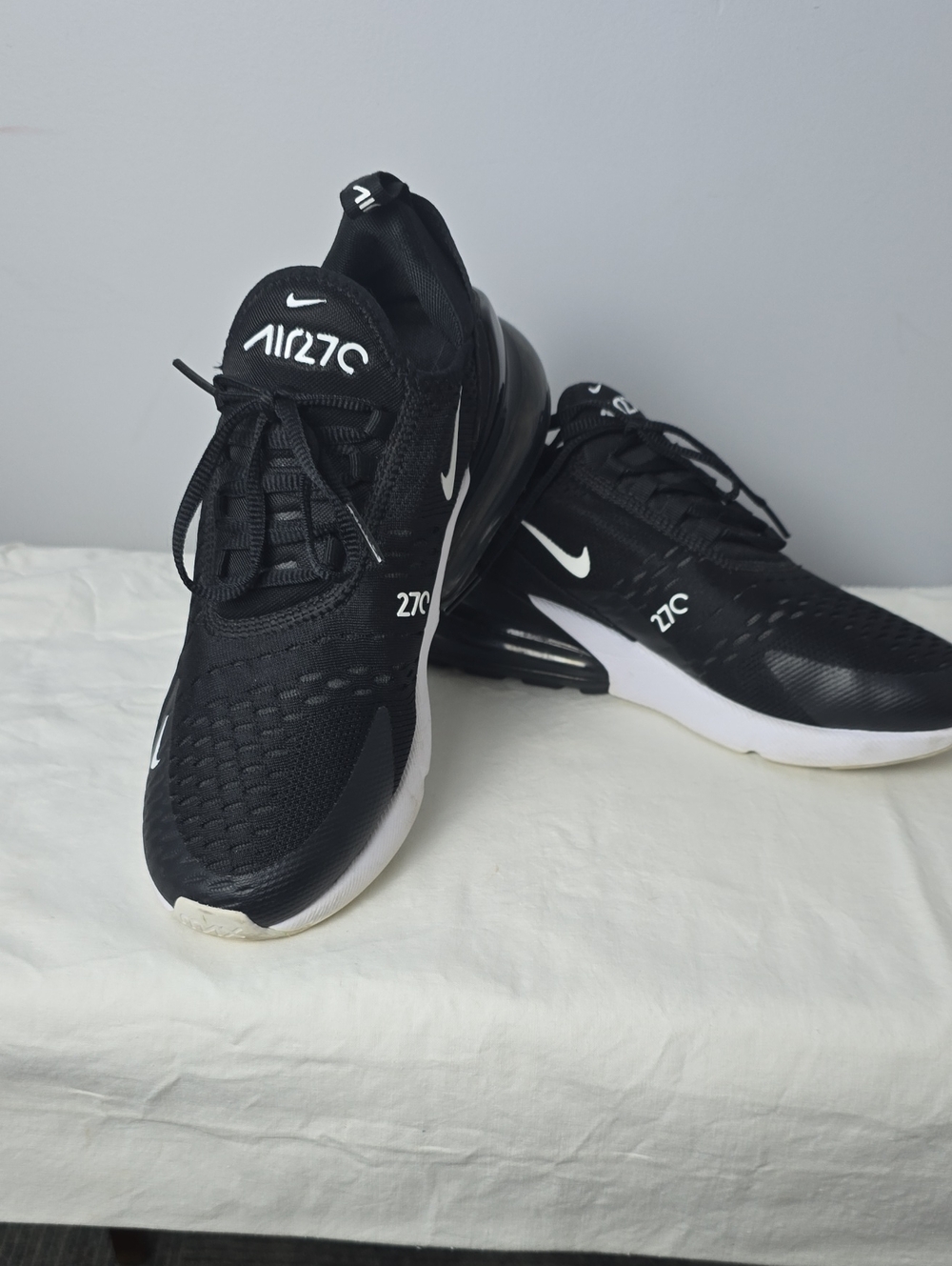 Nike Air Max 270 Women's Black/White Athletic Sneakers